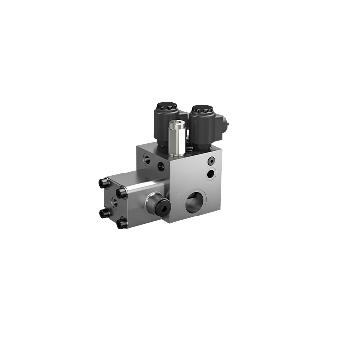 Hydraulischer Steuerblock Achsblockierung