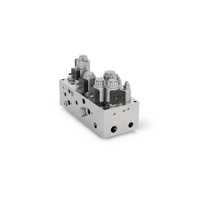 Hydraulischer Steuerblock Bremsen Seilwinde