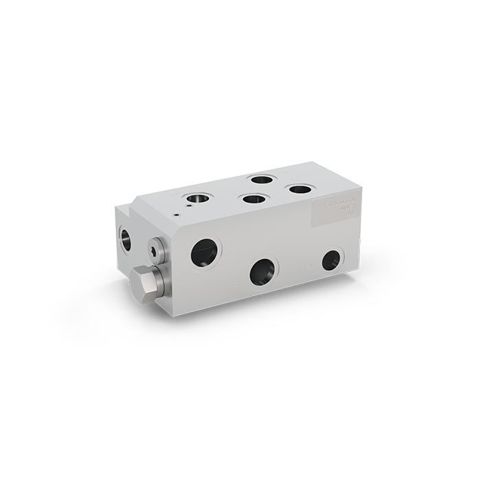 Hydraulischer Steuerblock Ausspeisung