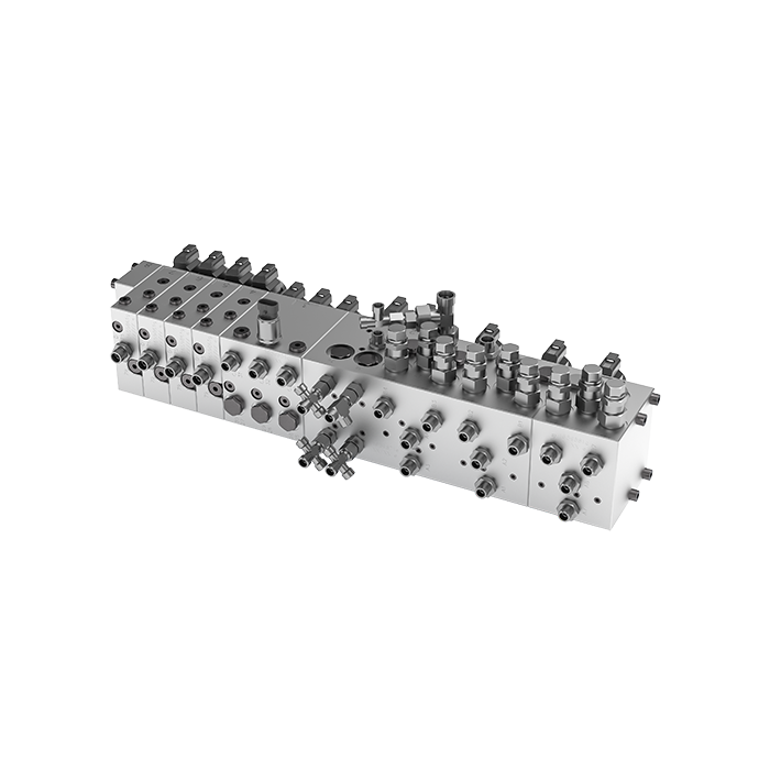 Hydraulischer Steuerblock Sandwich